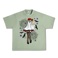 Oil Green freak ghost halloween Urban Heavy Tee - BundleAndBundleShop