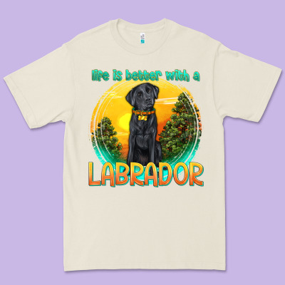 Life Is Better With A Labrador Premium Tee Designed By Texasbilliewilder