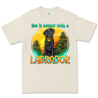 Bone life is better with a labrador Premium Tee - texasbilliewilder