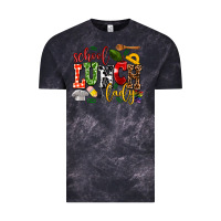 Cloud Black school lunch lady Vintage Tee - AdoDesignShop