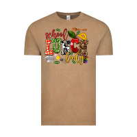 Vintage Coffee school lunch lady Vintage Tee - AdoDesignShop
