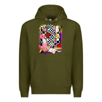Army Green teacher Premium Hoodie - JahusDesignShop