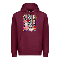 Burgundy teacher Premium Hoodie - JahusDesignShop
