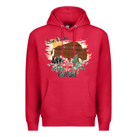 Cardinal Take No Bull Floral Rodeo Premium Hoodie - Bettercallsaul