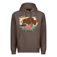 Coffee Take No Bull Floral Rodeo Premium Hoodie - Bettercallsaul