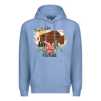Colony Blue Take No Bull Floral Rodeo Premium Hoodie - Bettercallsaul