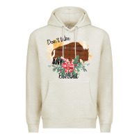 Oatmeal Heather Take No Bull Floral Rodeo Premium Hoodie - Bettercallsaul