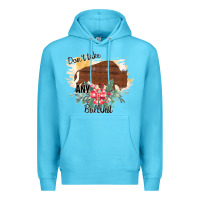 Ocean Blue Take No Bull Floral Rodeo Premium Hoodie - Bettercallsaul