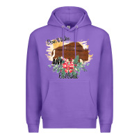 Purple Take No Bull Floral Rodeo Premium Hoodie - Bettercallsaul