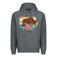 Rock Take No Bull Floral Rodeo Premium Hoodie - Bettercallsaul