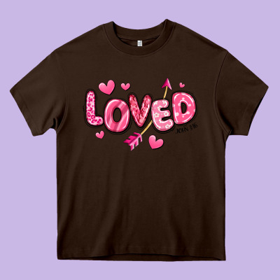 Heavy Core Tee loved valentines day