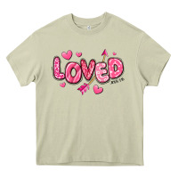Mossy loved valentines day Heavy Core Tee - RanaPortraitStore