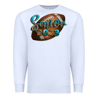 White american football senior 2023 Premium Sweatshirt - BundleAndBundleShop