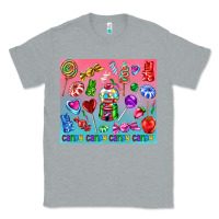 Heather Grey candy Classic Tee - AdoDesignShop