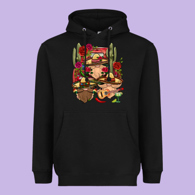 Mexican Gnomies Truck Heavyweight Hoodie Designed By Bundleandbundleshop