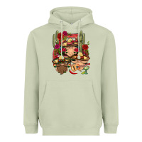 Matcha Mexican Gnomies Truck Heavyweight Hoodie - BundleAndBundleShop