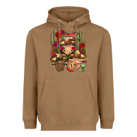 Toasted Coconut Mexican Gnomies Truck Heavyweight Hoodie - BundleAndBundleShop