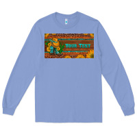 Colony Blue (preview)custom cowboy boots sunflowers and cactus license plate Long Sleeve Tee - Artiststas
