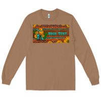 Toasted Coconut (preview)custom cowboy boots sunflowers and cactus license plate Long Sleeve Tee - Artiststas