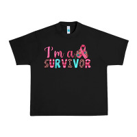 Black i'm a survivor Urban Heavy Tee - JahusDesignShop