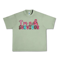 Oil Green i'm a survivor Urban Heavy Tee - JahusDesignShop
