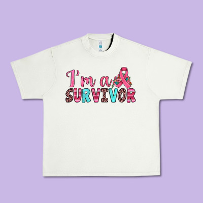 I'm A Survivor Urban Heavy Tee Designed By Jahusdesignshop