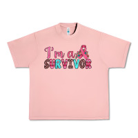 Salmon i'm a survivor Urban Heavy Tee - JahusDesignShop