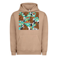 Pigment Burro serape cowhide and leopard with glitter Urban Hoodie - TumblerDesignByShophia