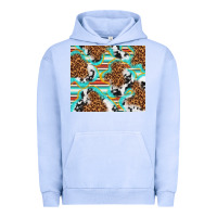 Pigment Grape Ice serape cowhide and leopard with glitter Urban Hoodie - TumblerDesignByShophia