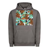 Pigment Tornado serape cowhide and leopard with glitter Urban Hoodie - TumblerDesignByShophia
