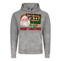 Cloud Rock Merry christmas santa cassette Vintage Hoodie - FaDigitalArtStudio