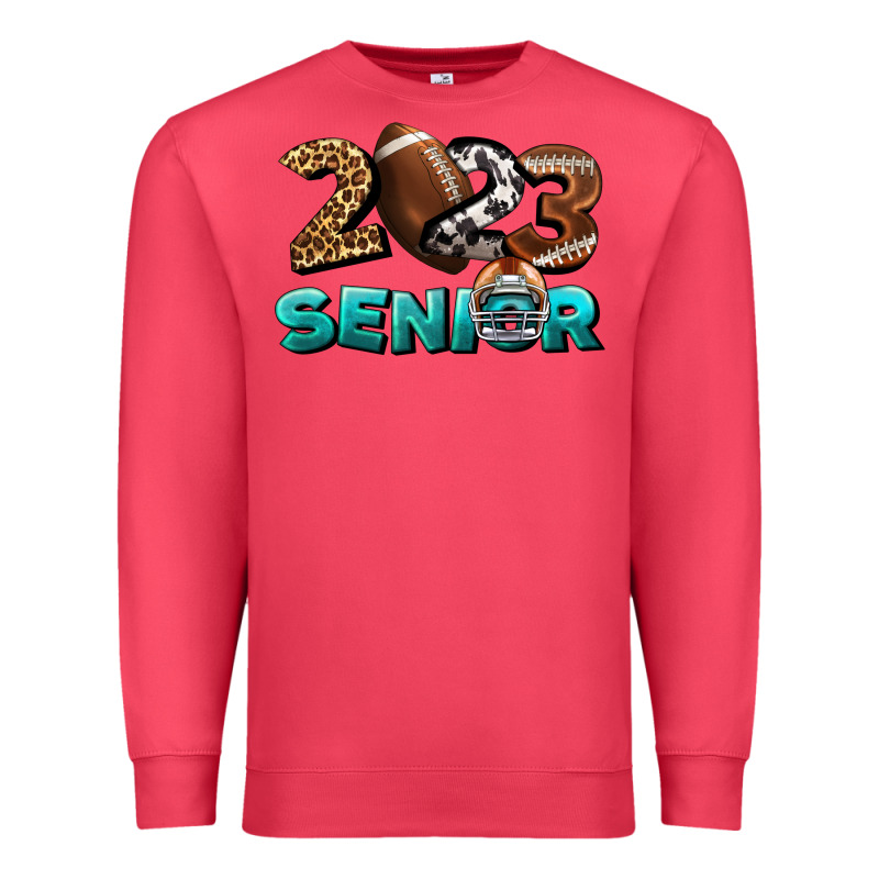 American Football Senior 2023 Premium Sweatshirt by BundleAndBundleShop | Teevron