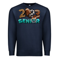 Navy American Football Senior 2023 Premium Sweatshirt - BundleAndBundleShop