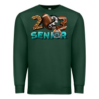 Sports Green American Football Senior 2023 Premium Sweatshirt - BundleAndBundleShop