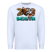 White American Football Senior 2023 Premium Sweatshirt - BundleAndBundleShop