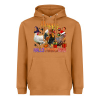 Meerkat Happy Hallothanksmas Chick Heavyweight Hoodie - BundleAndBundleShop