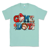 Seafoam game day baseball Classic Tee - AdoDesignShop