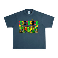 Midnight Navy juneteenth mom Urban Heavy Tee - AdoDesignShop