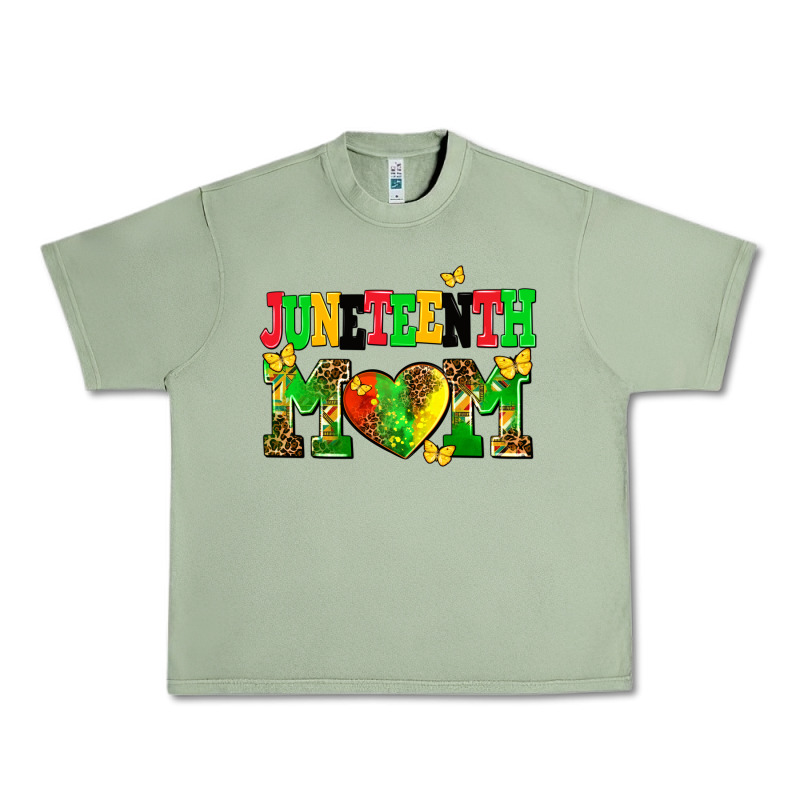 Juneteenth Mom Urban Heavy Tee by AdoDesignShop | Teevron
