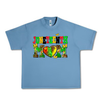 Pebble Blue juneteenth mom Urban Heavy Tee - AdoDesignShop