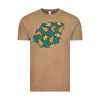 Vintage Coffee christmas gingerbread cookies patch Vintage Tee - BundleAndBundleShop
