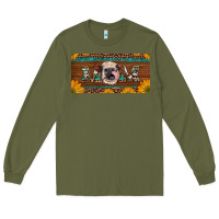 Army Green western heifer mom with sunflowers and turquoise license plate Long Sleeve Tee - Artiststas