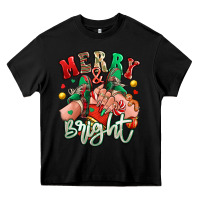 Black merry and bright caucasian girl sneakers Heavy Core Tee - RanaPortraitStore