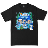 Black snowman gnome truck Premium Tee - Zillion Design Studio