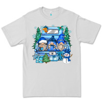 Dove Grey snowman gnome truck Premium Tee - Zillion Design Studio