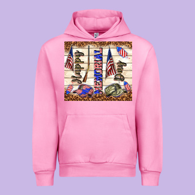 Happy Memorial Day Urban Hoodie Designed By Tumblerdesignbyshophia