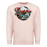 Pale Pink soccer senior 2023 Premium Sweatshirt - BundleAndBundleShop