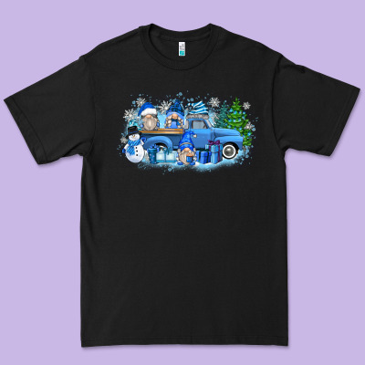 Snow Gnome Truck Premium Tee Designed By Zillion Design Studio