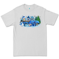 Dove Grey snow gnome truck Premium Tee - Zillion Design Studio