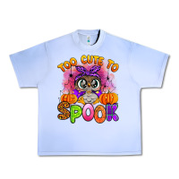 Grape Ice too cute to spook with owl Urban Heavy Tee - Artiststas